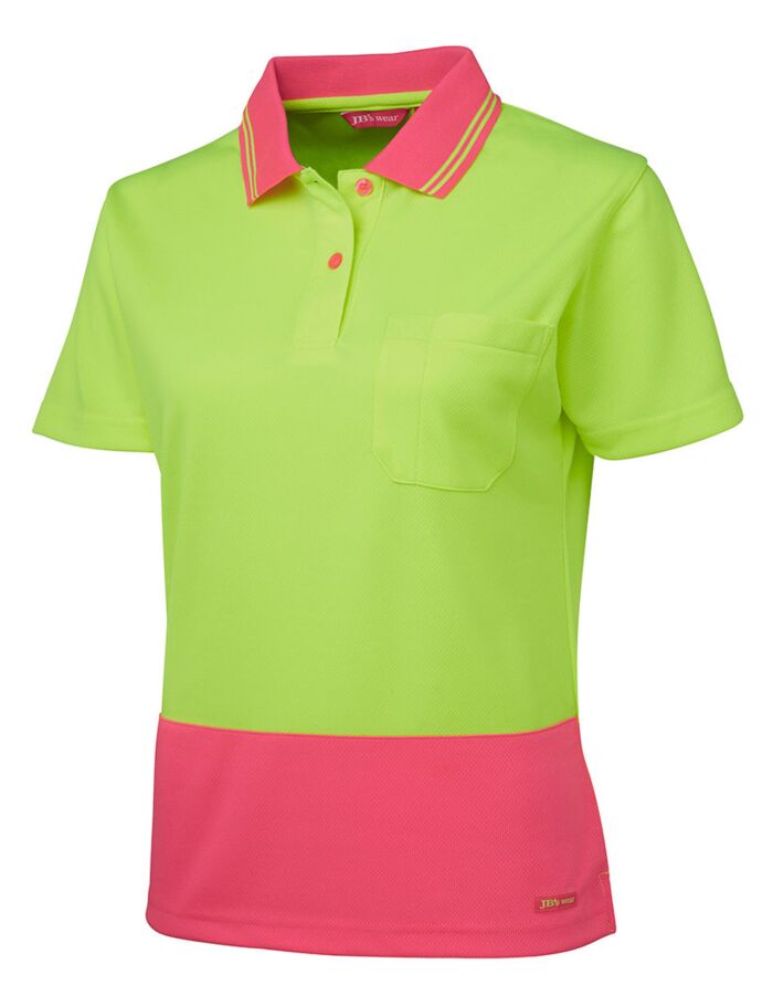 JB's LADIES HV S/S COMFORT POLO Thumbnail