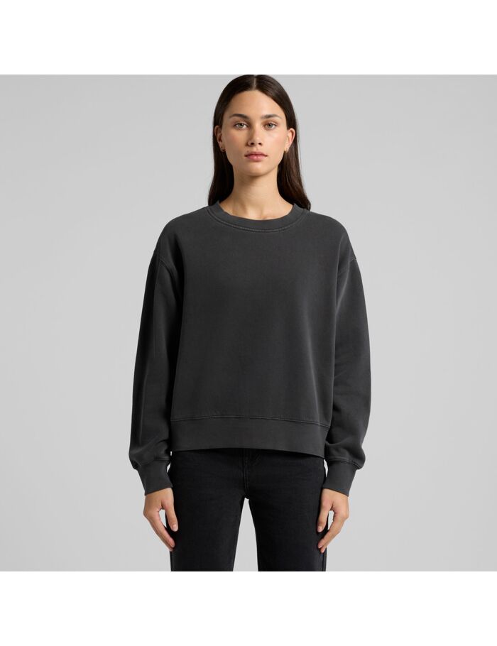 Wo's Relax Faded Crew  Thumbnail